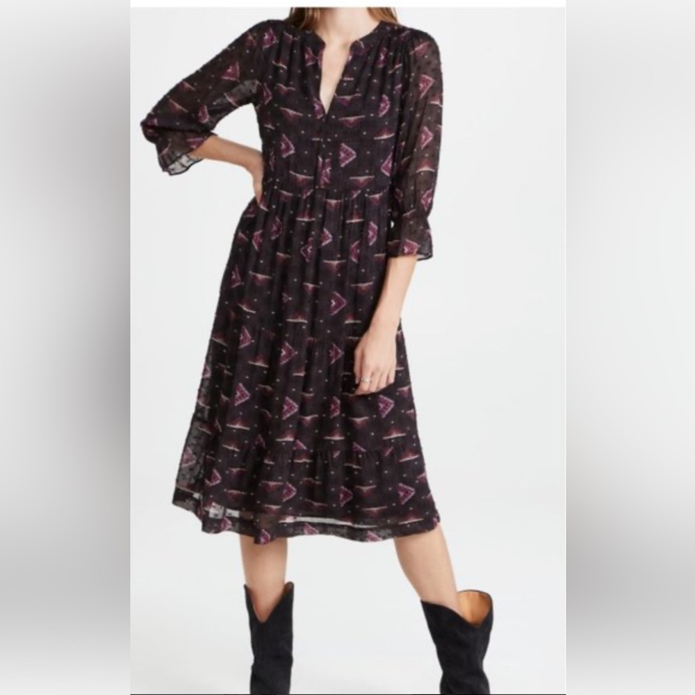 Ba&sh adorable midi dress- barely worn, excellent condition. Looks new.